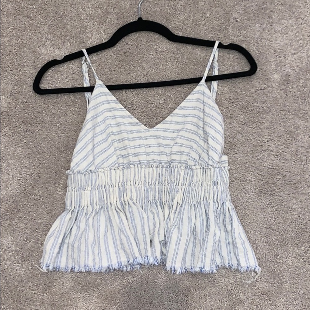 American Threads Peplum top